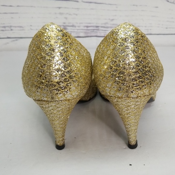 Stuart Weitzman for NeimanMarcus glitter heel - Picture 5 of 8